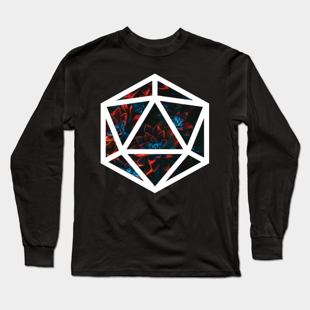 D20 Decal Badge - Potent Poison Long Sleeve T-Shirt by aaallsmiles